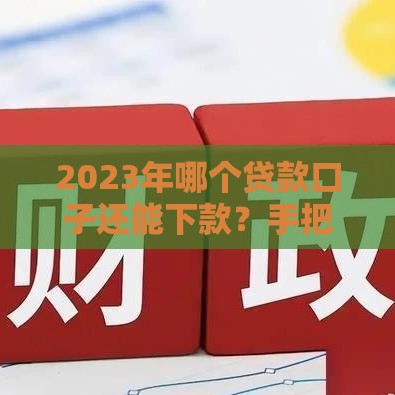 2023年哪个贷款口子还能下款？手把手教你选对正规平台