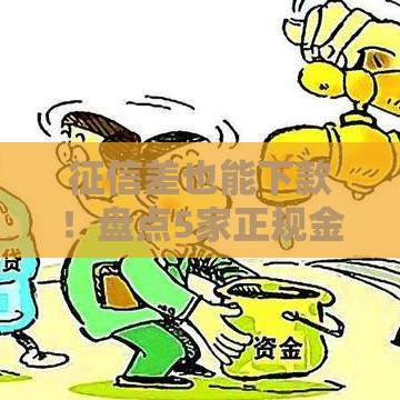 征信差也能下款！盘点5家正规金融机构，急用钱必看