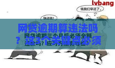 网贷逾期算违法吗？这3个关键点必须知道！