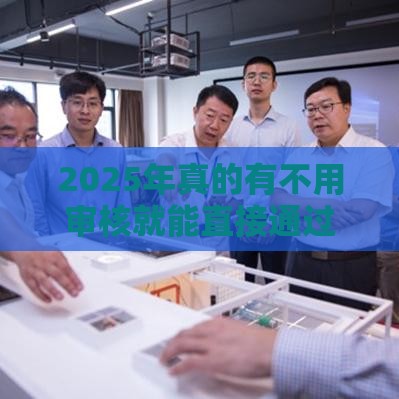 2025年真的有不用审核就能直接通过的贷款吗？这些渠道你得知道！