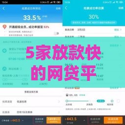 5家放款快的网贷平台实测