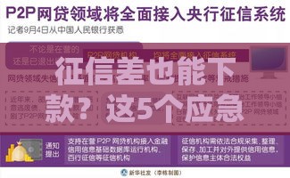 征信差也能下款？这5个应急借钱渠道真实可用