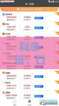 利息低、口碑好的良心贷款APP推荐！这几款申请快、下款稳