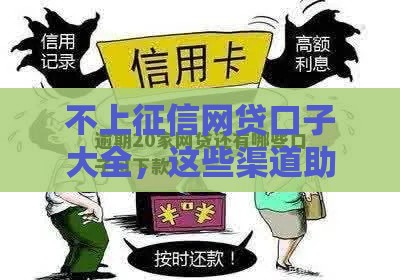不上征信网贷口子大全，这些渠道助你秒批到账