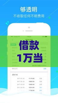 借款1万当天放款？征信花也能过审的贷款技巧！