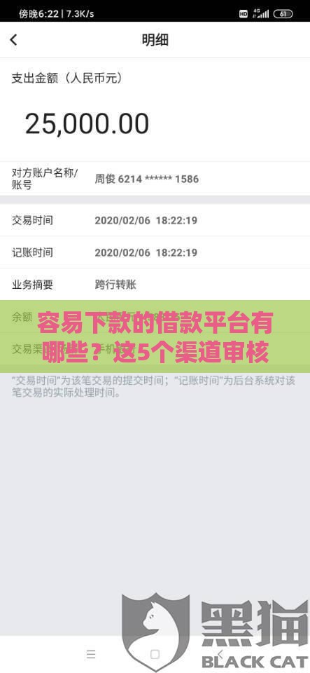 容易下款的借款平台有哪些？这5个渠道审核快、门槛低！