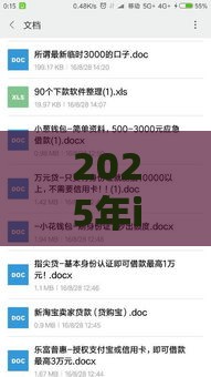 2025年id贷款口子盘点：最新渠道解析，这几个靠谱吗？