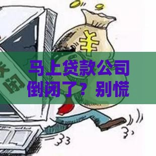 马上贷款公司倒闭了？别慌！最新消息+避坑指南全解析