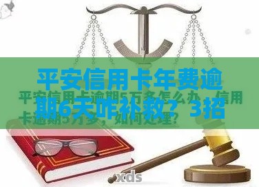 平安信用卡年费逾期6天咋补救？3招教你守住信用分