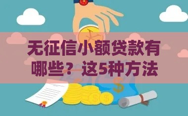 无征信小额贷款有哪些？这5种方法亲测有效！