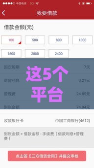 这5个平台放款快、门槛低，当天到账靠谱吗？