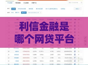 利信金融是哪个网贷平台放款？这篇告诉你正规平台怎么选！