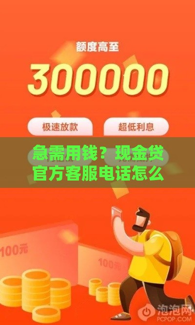 急需用钱？现金贷官方客服电话怎么找？最全指南来啦！