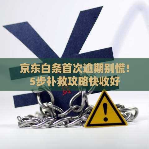 京东白条首次逾期别慌！5步补救攻略快收好