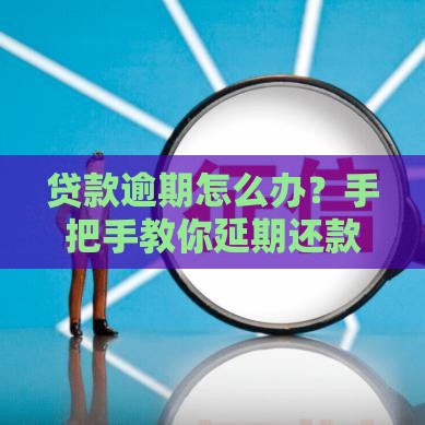 贷款逾期怎么办？手把手教你延期还款正确姿势