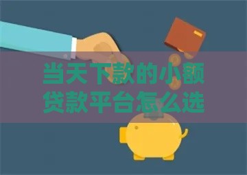 当天下款的小额贷款平台怎么选？这5点要牢记！