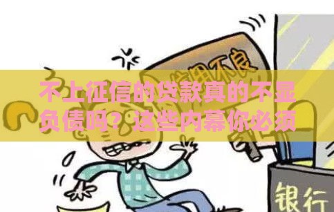 不上征信的贷款真的不显负债吗？这些内幕你必须知道！