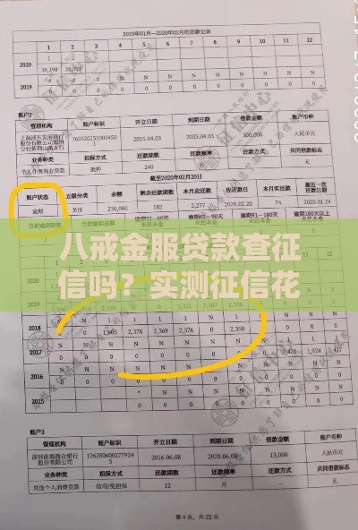 八戒金服贷款查征信吗？实测征信花也能过审！