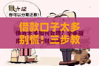 借款口子太多别慌！三步教你轻松理清债务困局