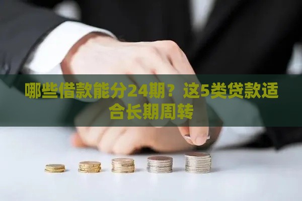 哪些借款能分24期？这5类贷款适合长期周转
