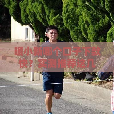 暖小新哪个口子下款快？实测推荐这几个靠谱平台！