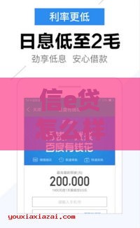 信e贷怎么样？3个必看攻略，快速搞定贷款难题！