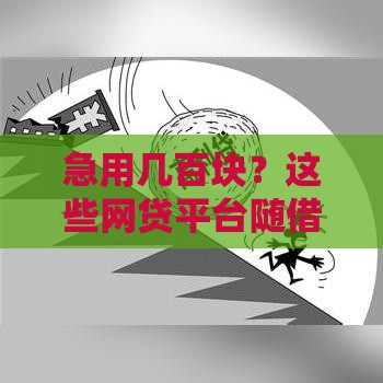 急用几百块？这些网贷平台随借随还 轻松解决燃眉之急！