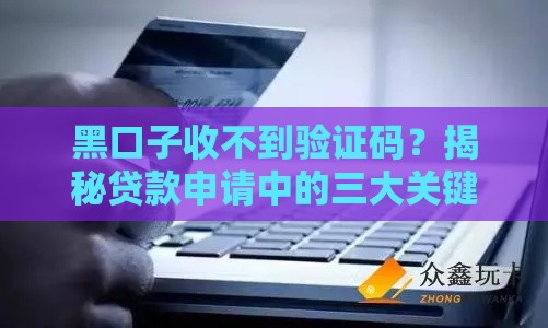 黑口子收不到验证码？揭秘贷款申请中的三大关键问题！