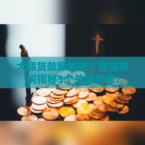 大额贷款秒到账？资深顾问揭秘5个关键步骤！