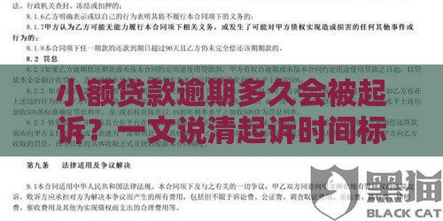 小额贷款逾期多久会被起诉？一文说清起诉时间标准与应对技巧