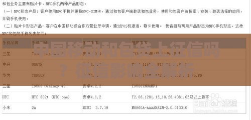 中国移动和包贷上征信吗？征信影响全解析