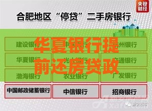 华夏银行提前还房贷政策调整！这5类人现在操作能省十几万