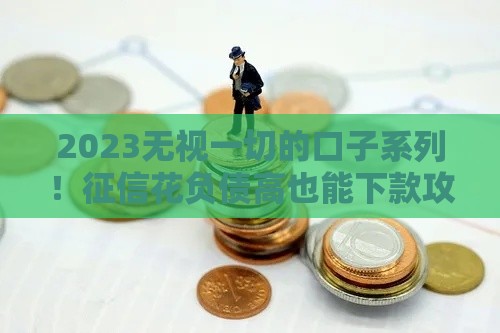 2023无视一切的口子系列！征信花负债高也能下款攻略