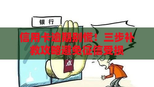 信用卡逾期别慌！三步补救攻略避免征信受损