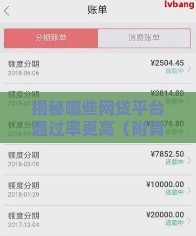 揭秘哪些网贷平台通过率更高（附真实避坑指南）