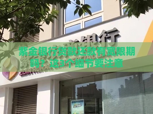 紫金银行贷款还款有宽限期吗？这3个细节要注意