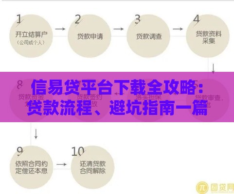 信易贷平台下载全攻略：贷款流程、避坑指南一篇看懂