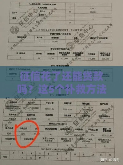 征信花了还能贷款吗？这5个补救方法一定要看！