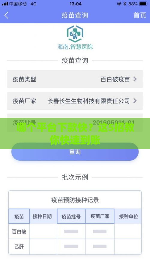哪个平台下款快？这5招教你快速到账