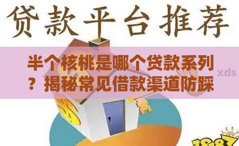 半个核桃是哪个贷款系列？揭秘常见借款渠道防踩坑