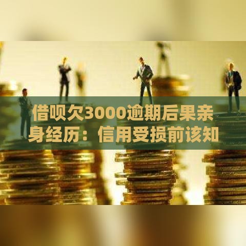 借呗欠3000逾期后果亲身经历：信用受损前该知道的5件事