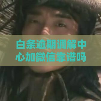 白条逾期调解中心加微信靠谱吗？真实经历揭秘