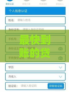 最快到账的贷款软件推荐，这几款真的靠谱？