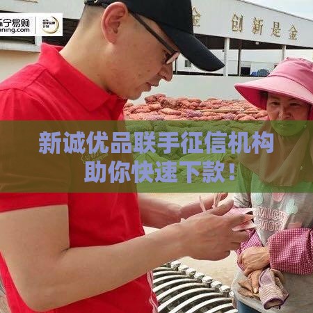 新诚优品联手征信机构 助你快速下款！