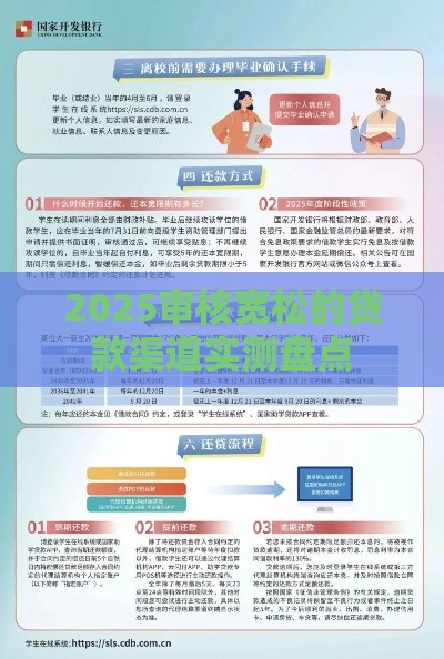 2025审核宽松的贷款渠道实测盘点