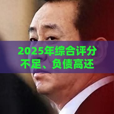 2025年综合评分不足、负债高还能下款吗？3招逆风翻盘