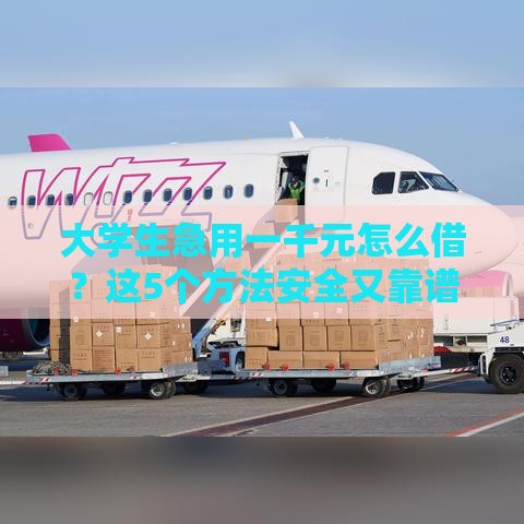 大学生急用一千元怎么借？这5个方法安全又靠谱