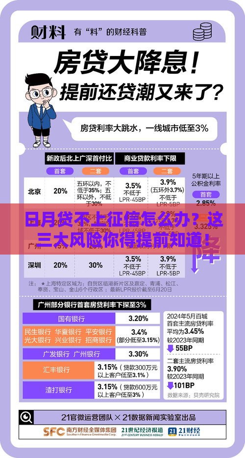 日月贷不上征信怎么办？这三大风险你得提前知道！