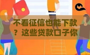 不看征信也能下款？这些贷款口子你可能不知道！