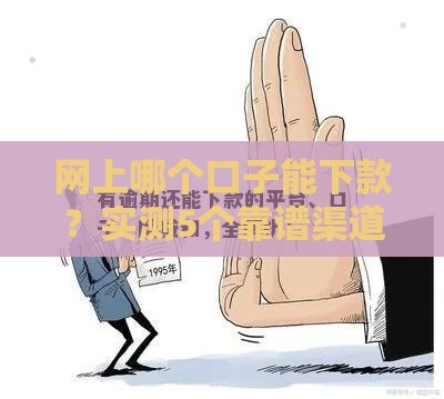 网上哪个口子能下款？实测5个靠谱渠道+避坑指南